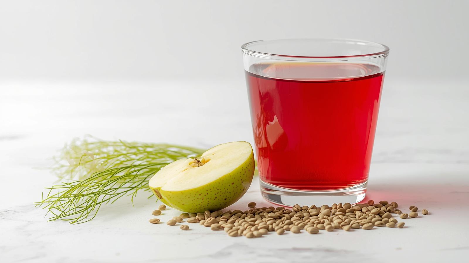 Goji Berry, Fennel, and Apple Drink